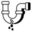 burst pipe repair icon