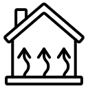 hydronic floor heating icon